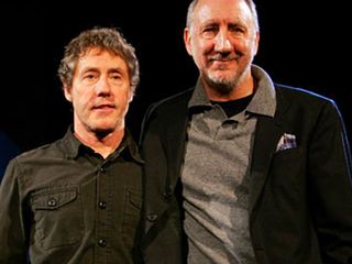 Townshend and Daltrey are looking very pleased with themselves