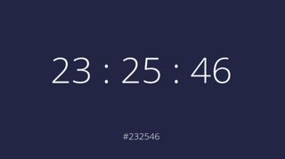 The forty sixth second of the twenty fifth minute of the twenty third hour: deep purple