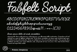 Free font: Fabfelt