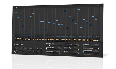 Cluster is a sequencing filter plugin that uses an intuitive step sequencer to modulate the filter type