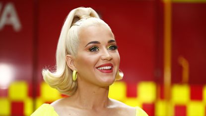 bright, australia march 11 katy perry speaks to media on march 11, 2020 in bright, australia the free fight on concert was held for for firefighters and communities recently affected by the devastating bushfires in victoria photo by daniel pockettgetty images