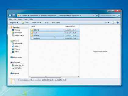 ISO files