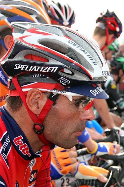 Peter Van Petegem (Davitamon-Lotto) knows his racing days ain't over yet, and showed it today.