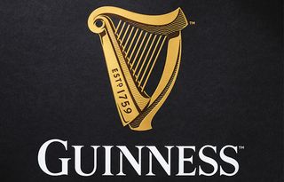 Guinness logo and flat design