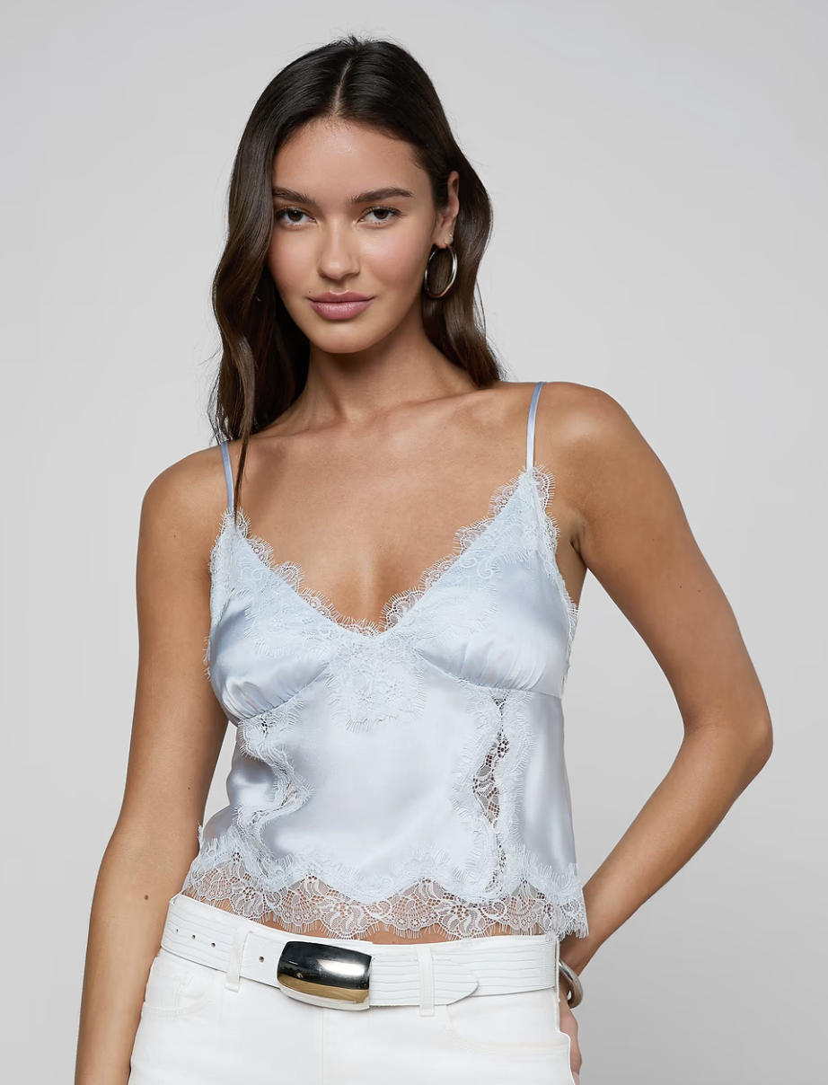 L'AGENCE, Kimber Silk Lace Camisole