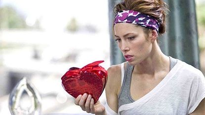 Jessica Biel in a scene from "Valentine's Day"