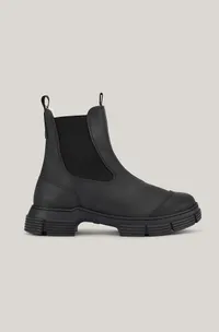 Ganni Recycled Rubber Chelsea Boots