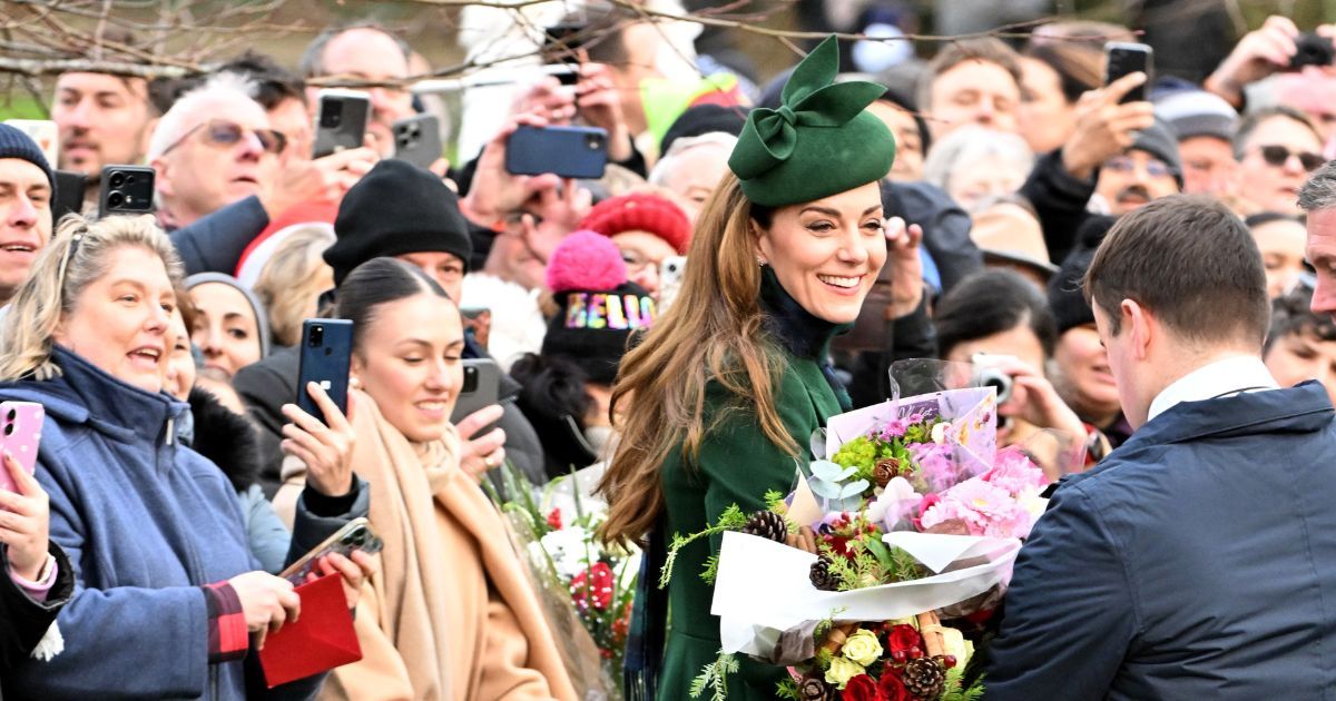 Princess Kate made a rare comment about her cancer recovery during her Christmas Day appearance