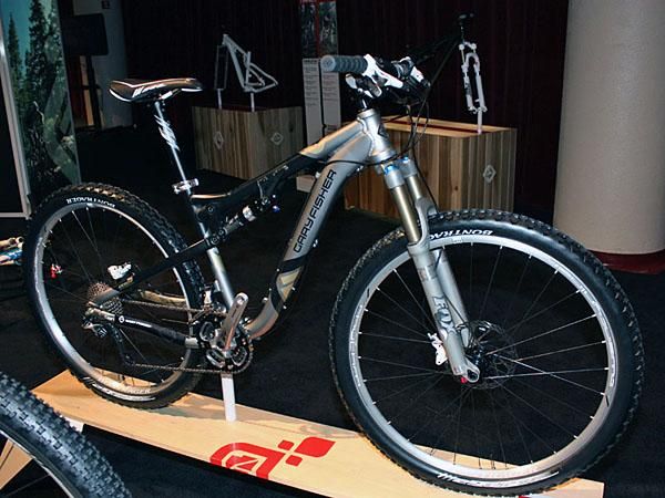 New for '10 is the Gary Fisher Rumblefish, a 120mm-travel trail bike with 29" wheels and an appetite for rocks.