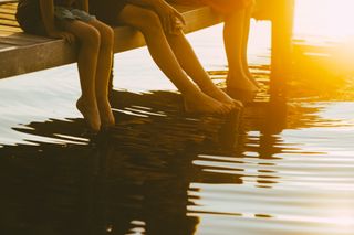 Lakeside summer portraits taken with the PolarPro CineGold, unedited JPEGs