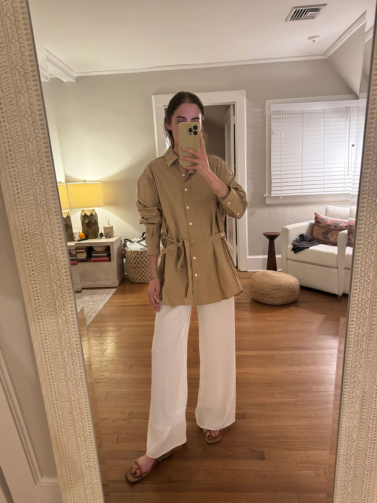 Tessa Faye O'Connell wearing a summer top.