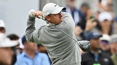 Rory McIlroy hitting driver at the RBC Canadian Open