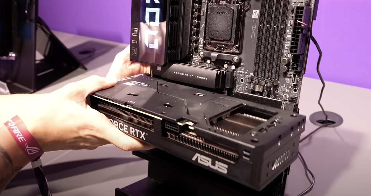 Asus has finally come up with the easy-release GPU slot we've all been crying out for