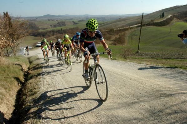 Giovanni Visconti (Movistar Team) couldn't follow the best riders on the climbs