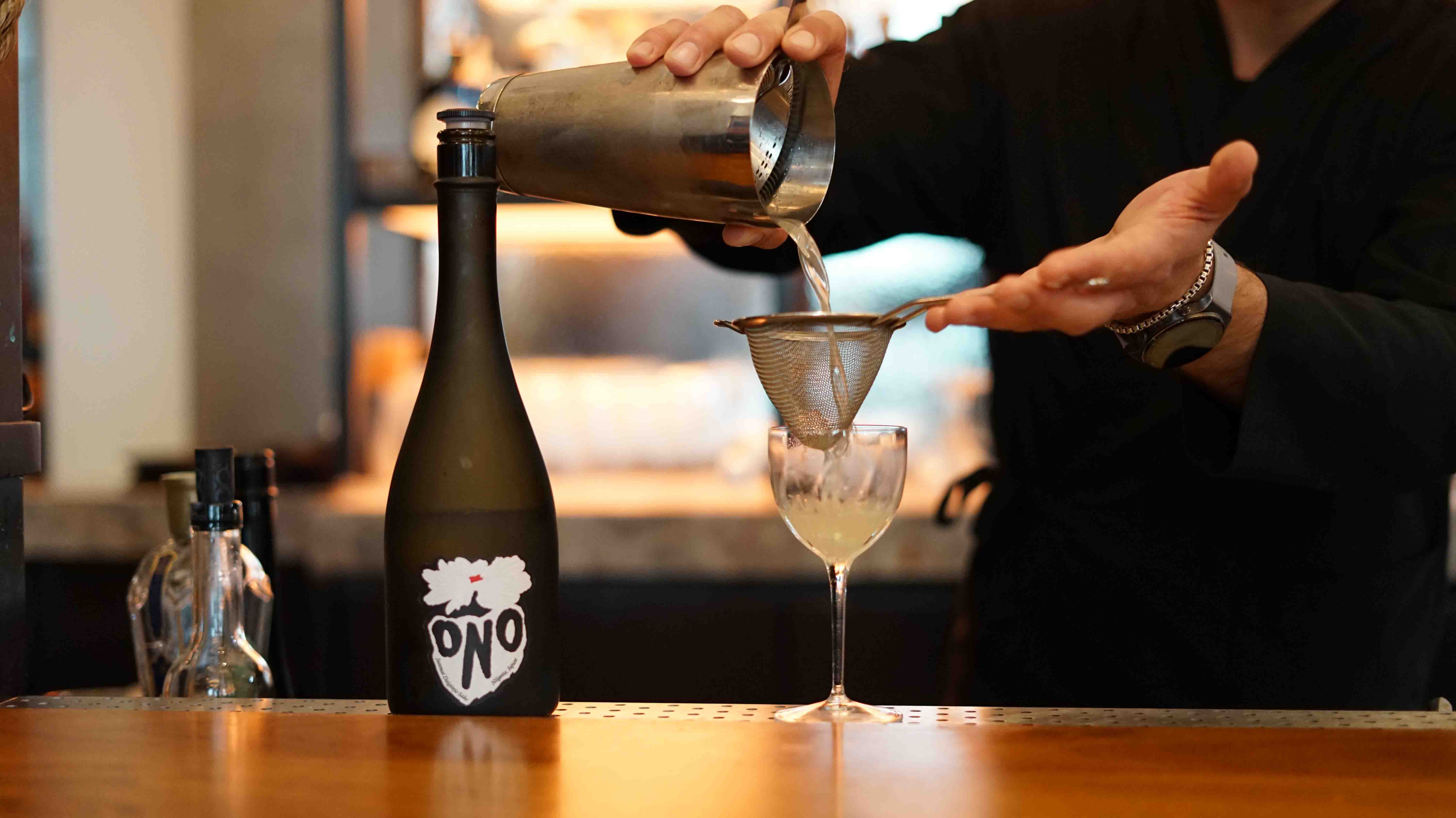 Taste testing Sake ONO — a drink that likes to chill