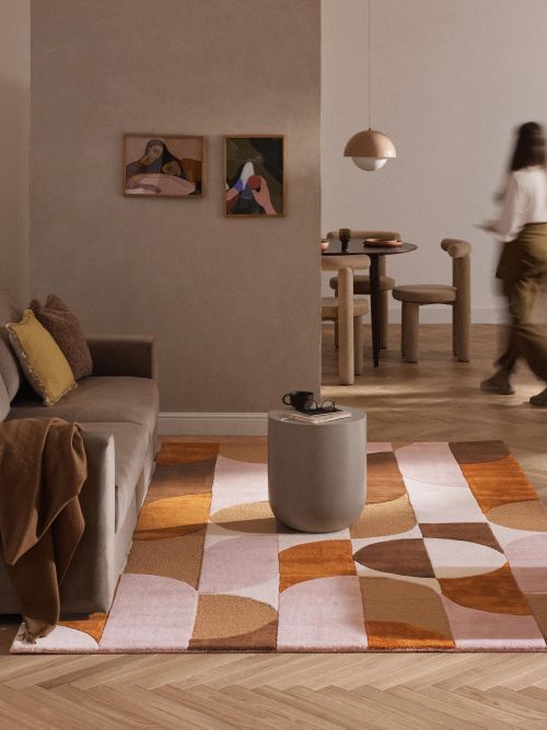 Low-Pile Camden Wool Rug 
