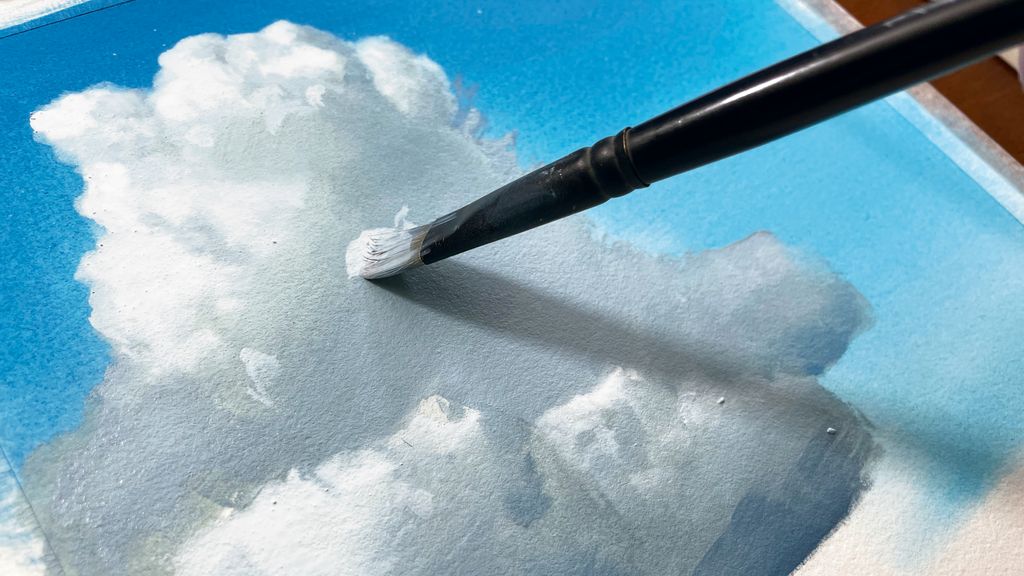 How to paint clouds | Creative Bloq