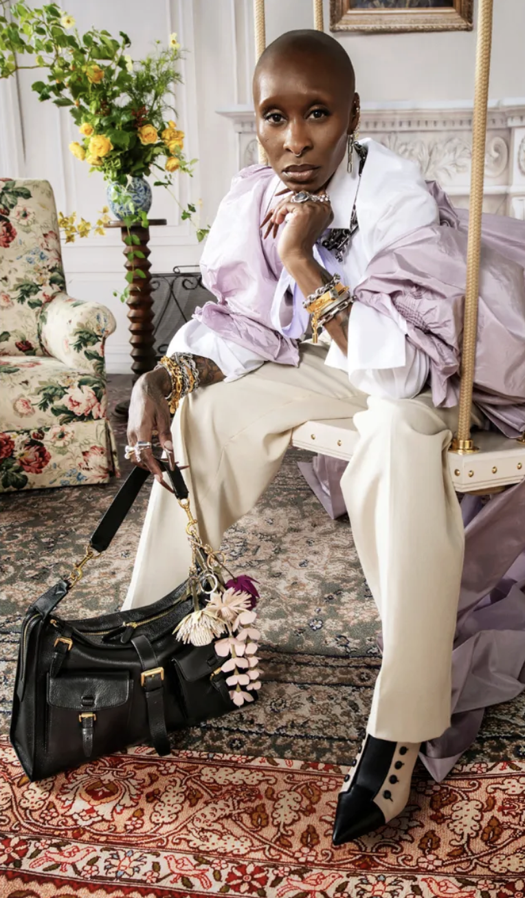 Cynthia Erivo Mulberry Roxanne bag