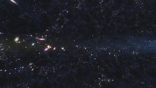 Dark matter appears to be spread across the cosmos in a network-like pattern, with galaxy clusters forming at the nodes where fibers intersect. By verifying that gravity acts the same both inside and outside our solar system, researchers provide additional evidence for the existence of dark matter and dark energy.