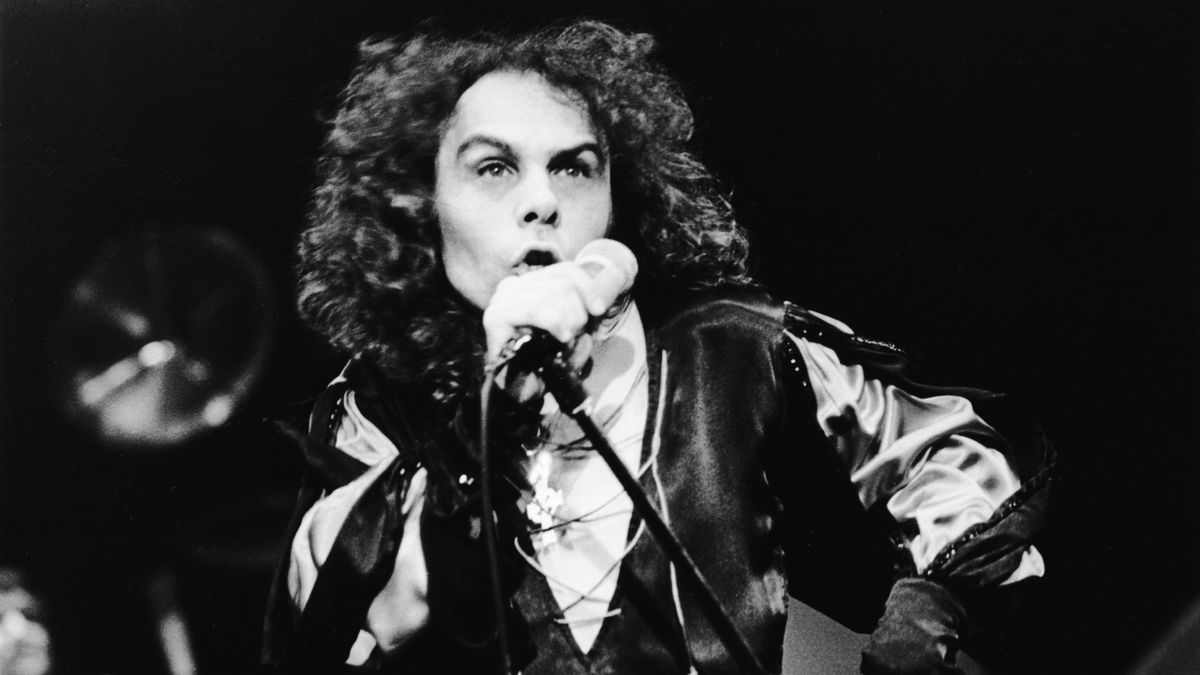 Ronnie James Dio onstage in 1972