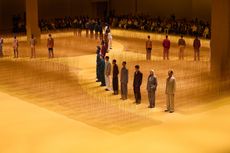 Zegna S/S 2025 at Milan Fashion Week Men’s, seeing models on runway