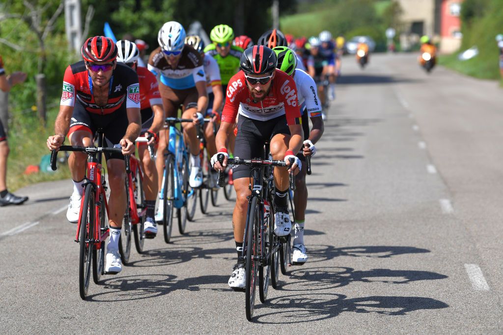 The breakaway on stage 13 of the Vuelta a Espana