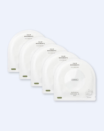 Calm Movements Eye & Cheek Mask (set of 5)