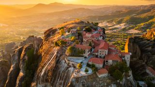 The monasteries of Meteora, Greece