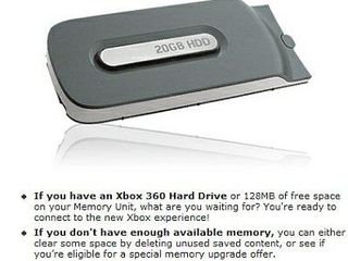 Microsoft offering free memory cards and discounted hard drives to get customers involved in New Xbox Experience