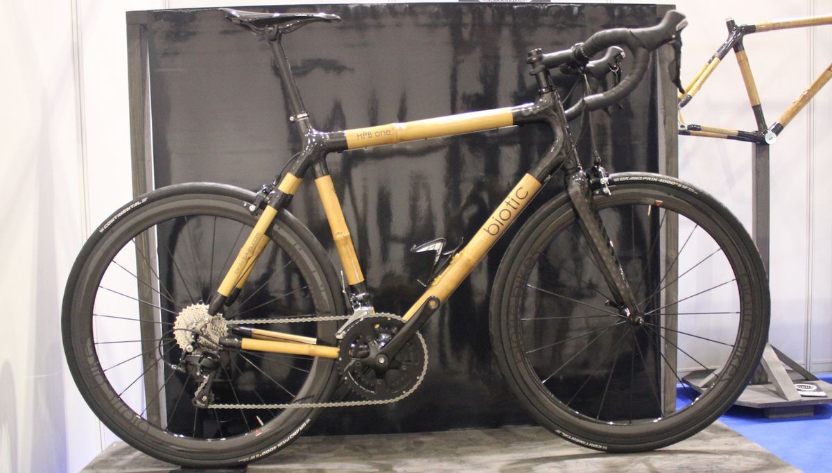 There were even bamboo bicycles on display