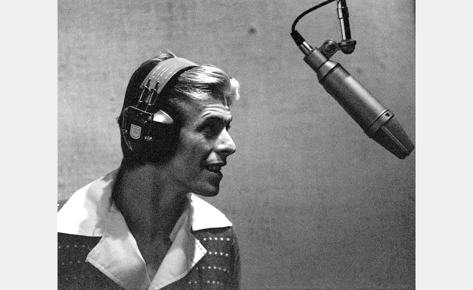 David Bowie in the studio and with friends