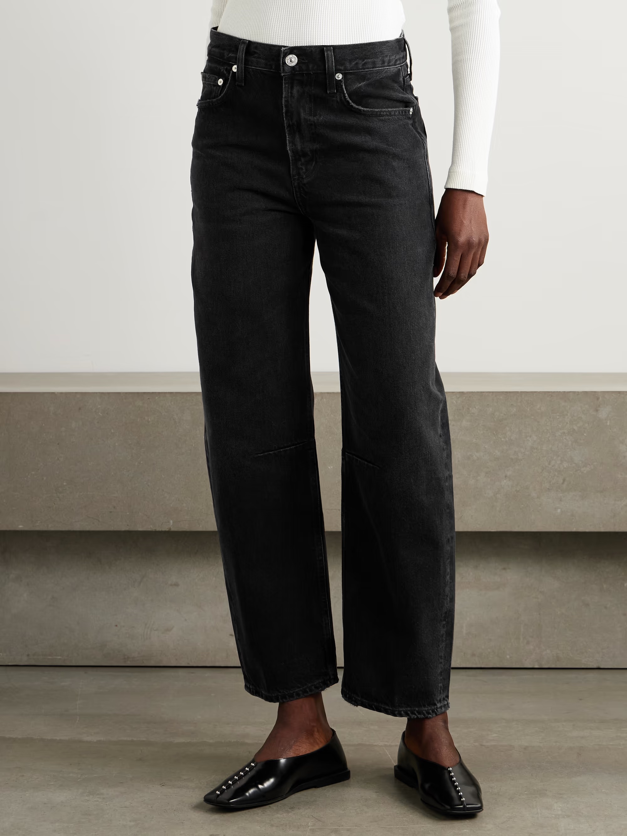 CITIZENS OF HUMANITY, Miro Mid-Rise Barrel-Leg Jeans