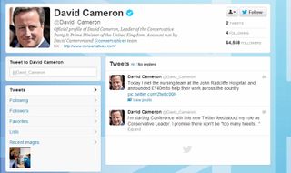 David Cameron joins Twitter