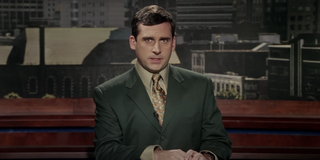 Evan Baxter during his infamous newscast in 'Bruce Almighty'