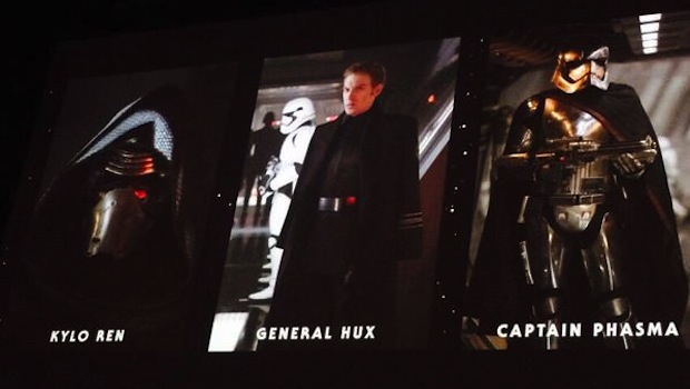 Domhnall Gleeson is playing General Hux