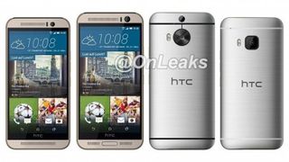 HTC One M9 Plus render
