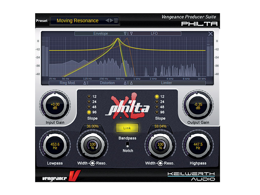 Philta XL offers numerous fantastic dance-flavoured presets.