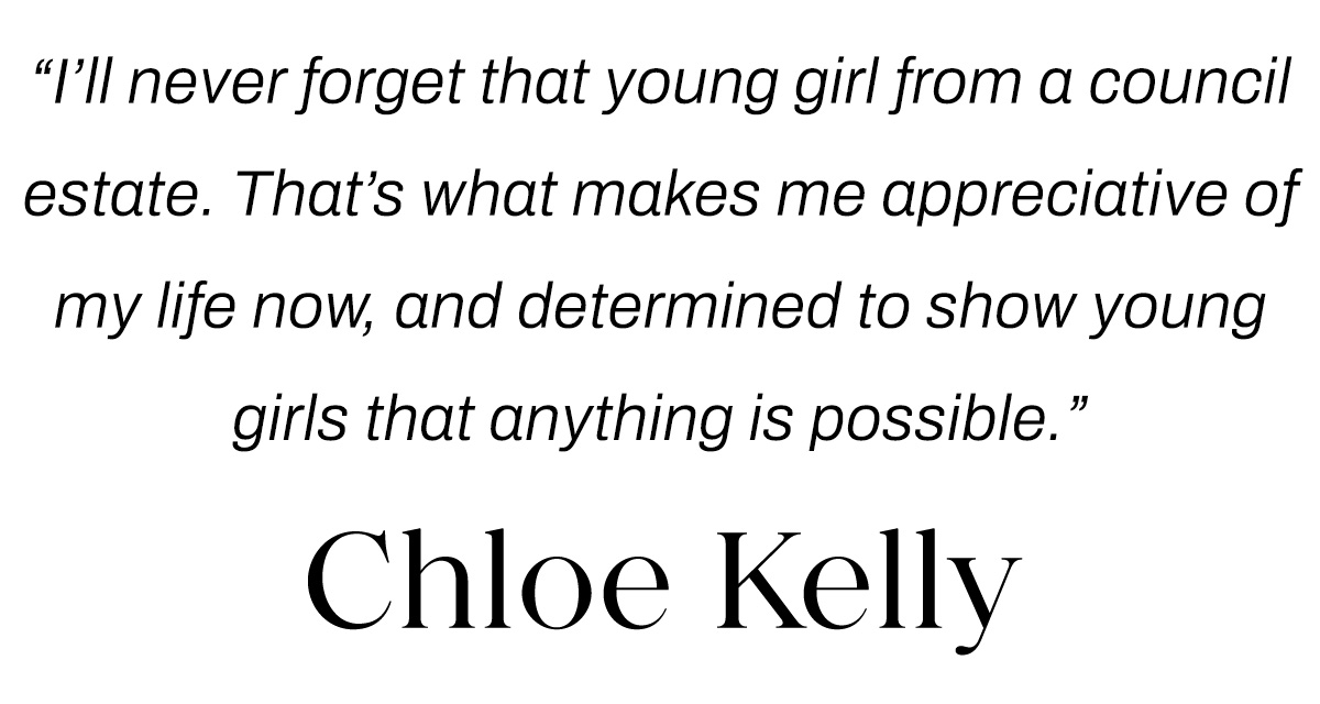 Chloe Kelly quote about her roots