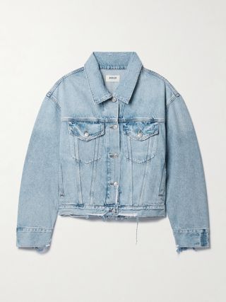 Martika Frayed Organic Denim Jacket