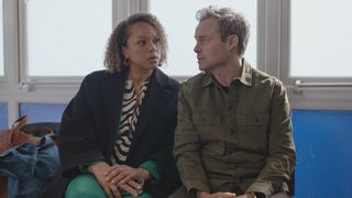 Angela Griffin and Jamie Glover as reunited Waterloo Road lovers Kim Campbell and Andrew Treneman.