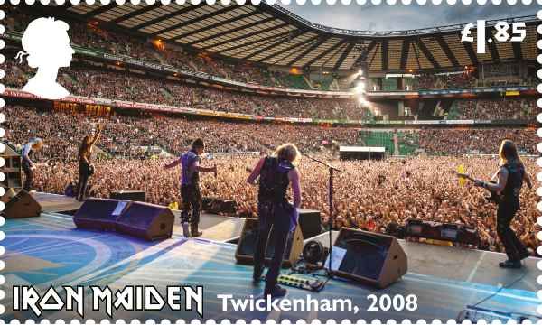 Iron Maiden stamp
