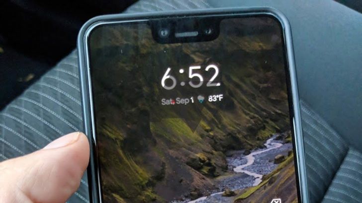 Et n&aelig;rmere kig p&aring; kamera-fremspringet p&aring; Pixel 3 XL. Credit: Android Police