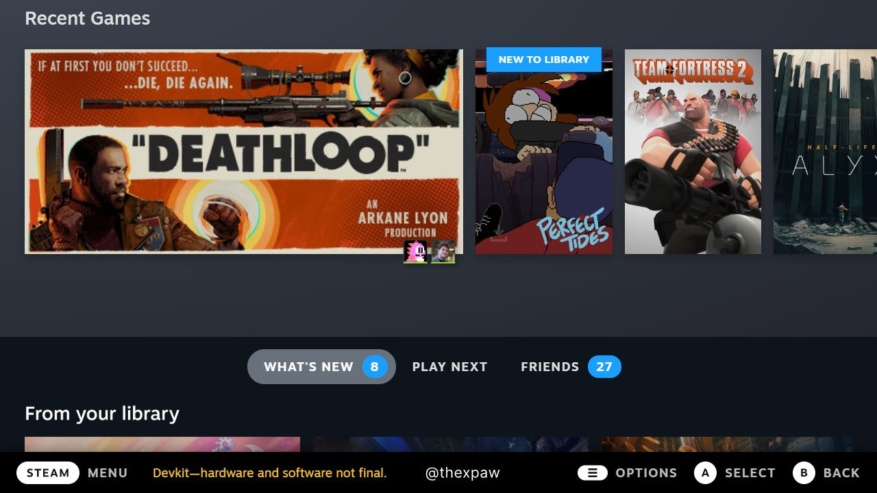 New images of Steam's revamped UI leak