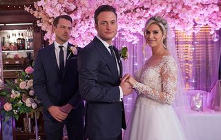 Wedding catastrophe? It's Luke and Mandy's Big Day but is Scarlett about to wreck it?