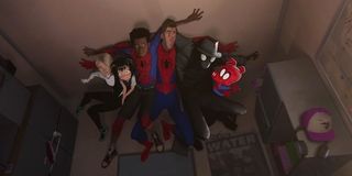 Spider-heroes in Spider-Man: Into the Spider-Verse
