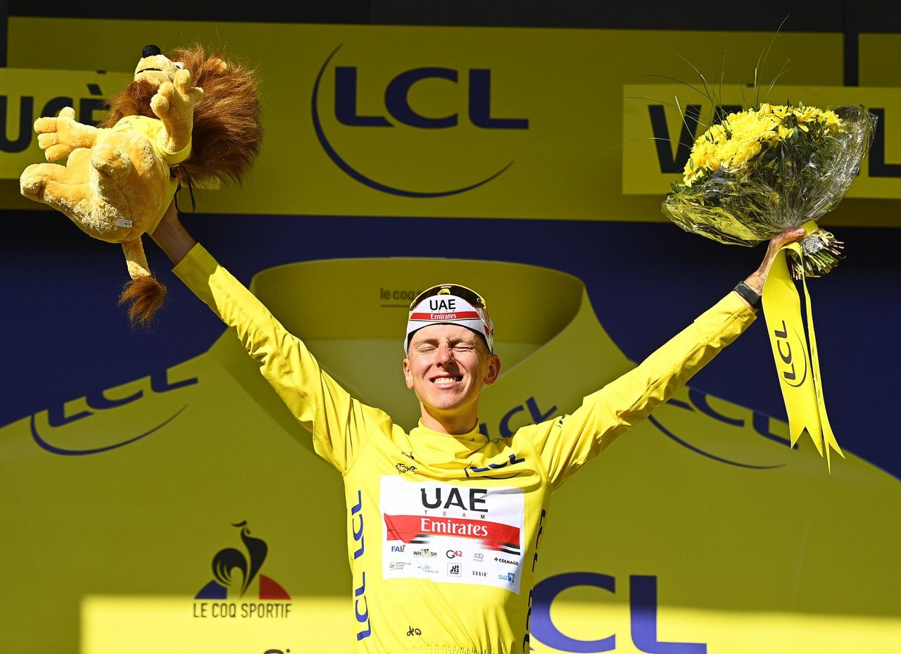 Tour de France 2021 108th Edition 11th stage Sorgues Malaucene 1989 km 07072021 Tadej Pogacar SLO UAE Team Emirates photo GVGBettiniPhoto2021