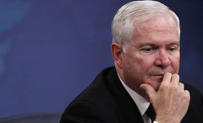 Secretary of Defense Robert M. Gates presents a report concluding that openly gay men and women serving in the military is low risk.