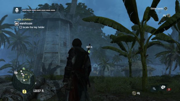 Black Flag Buried Treasure No. 18 location
