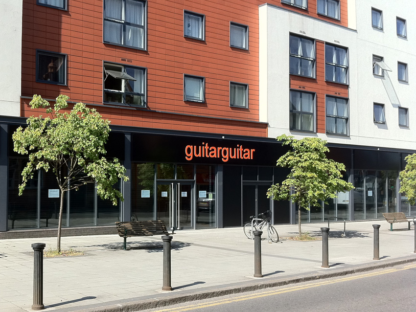 GuitarGuitar&#039;s new Epsom store.