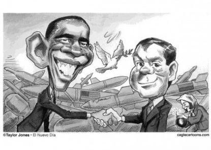 For Obama and Medvedev, an illusion of peace